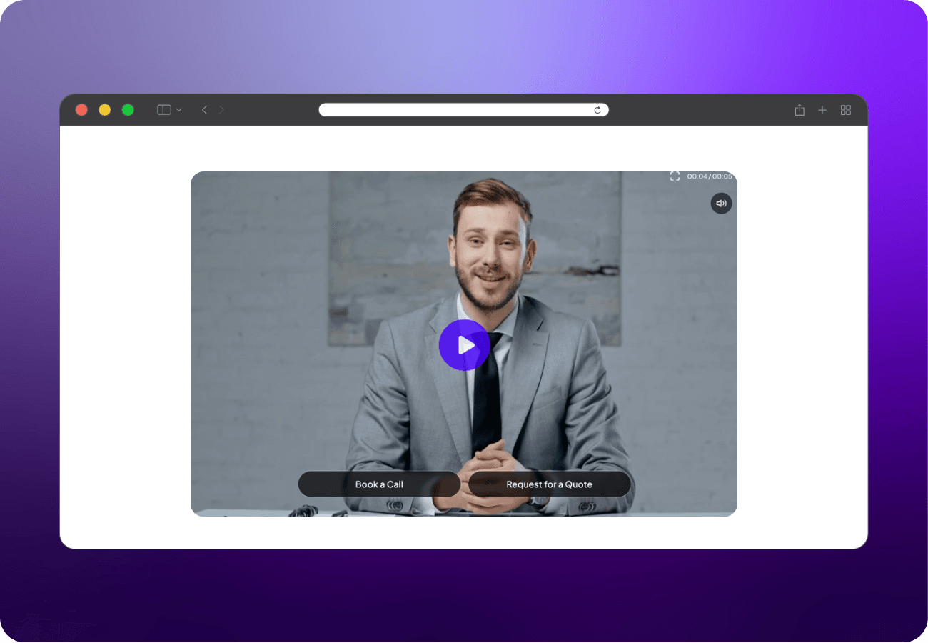 Generate leads with interactive video